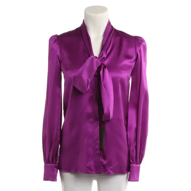 Bluse, in Lila, Seide, Dolce & Gabbana