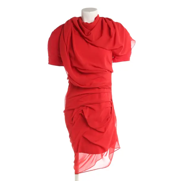 Cocktailkleid, in Rot, Polyester, Jacquemus
