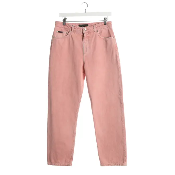 Boyfriend Jeans, in Light Pink, Cotton, Dolce & Gabbana