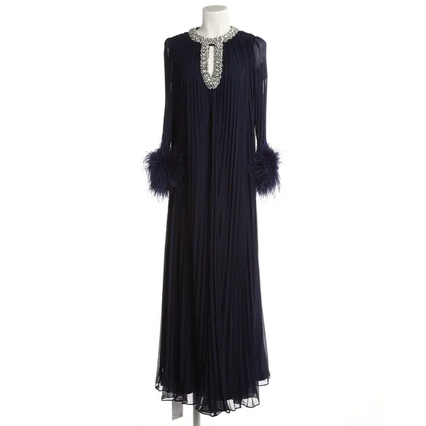 Cocktail Dress, in Navy, Polyester, self-portrait