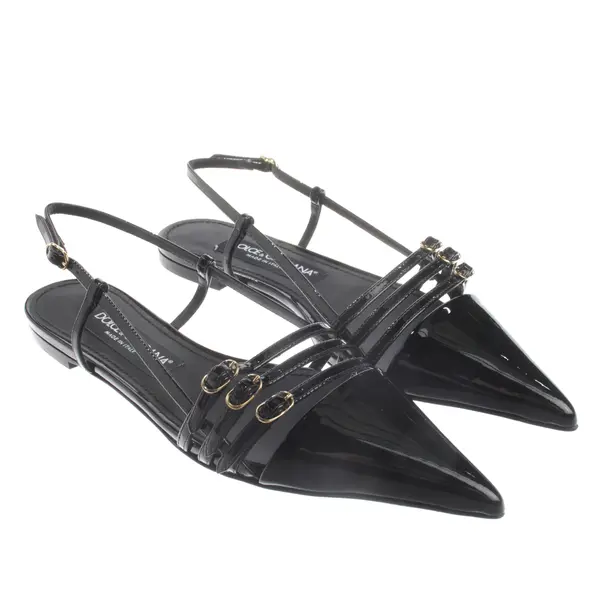 Sandali, in Nero, Dolce e Gabbana