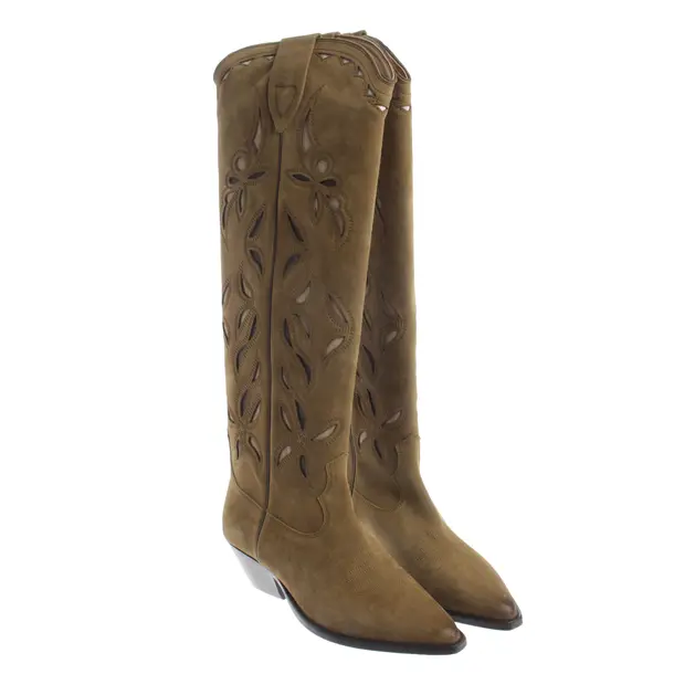 Boots, in Green, Isabel Marant