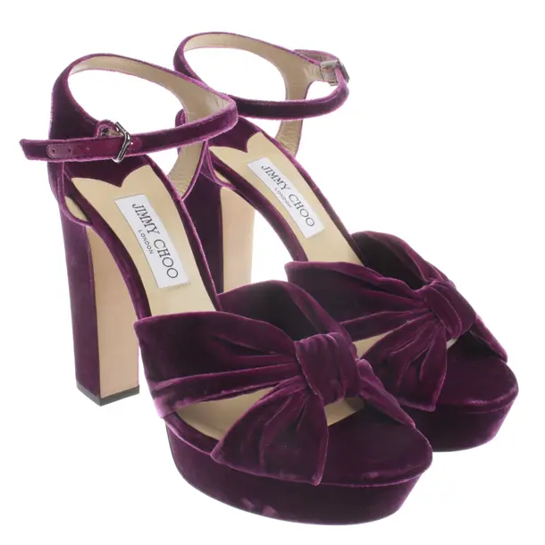 Heeled Sandals, in Purple, Jimmy Choo