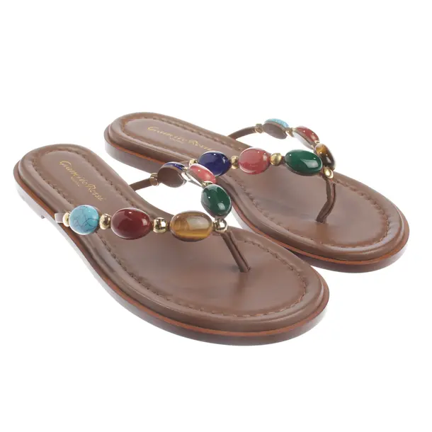 Sandalen, in Mehrfarbig, Gianvito Rossi