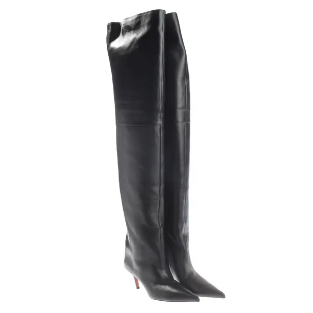 Stiefel, in Schwarz, Amina Muaddi