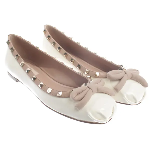 Ballerinas, in Cream, Valentino