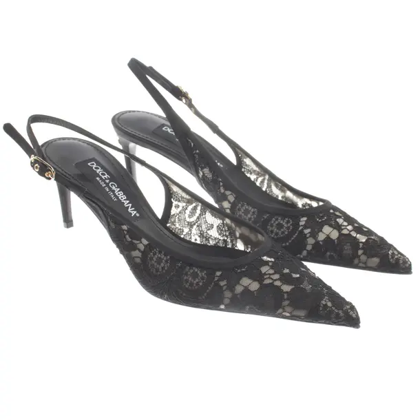 Slingbacks, in Black, Dolce & Gabbana