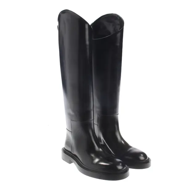 Stiefel, in Schwarz, Jil Sander