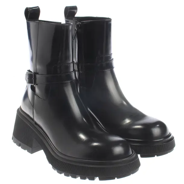 Stiefeletten, in Schwarz, Jimmy Choo