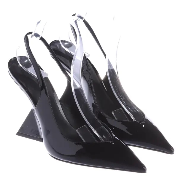 Slingbacks, in Schwarz, The Attico