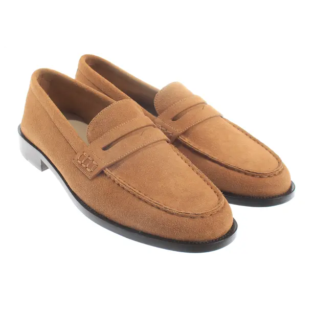 Loafers, in Hellbraun, Manolo Blahnik