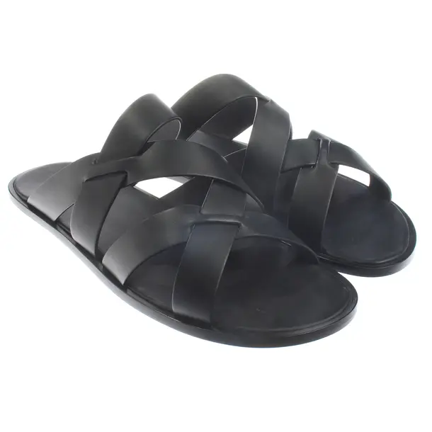 Sandals, in Black, Manolo Blahnik