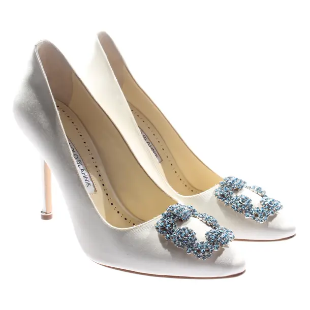 Pumps, in Beige, Manolo Blahnik