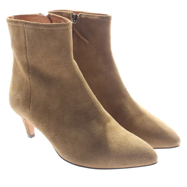 Ankle Boots, in Green, Isabel Marant