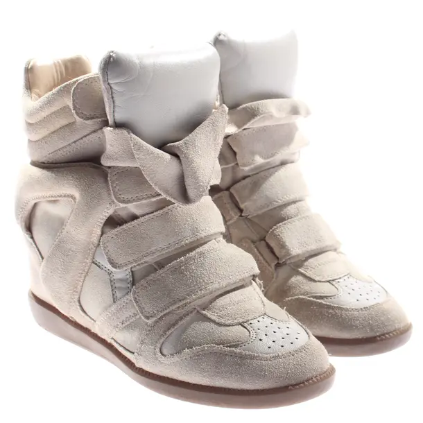 High-Top Sneakers, in Beige, Isabel Marant