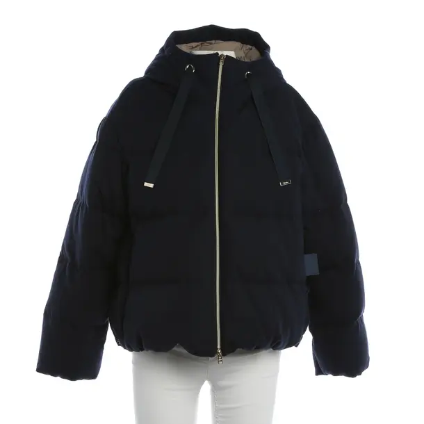 Mid-Season Jacket, in Blue, Cashmere, Herno