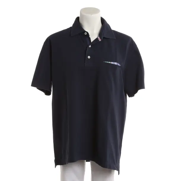 Poloshirt, in Navy, Baumwolle, Van Laack