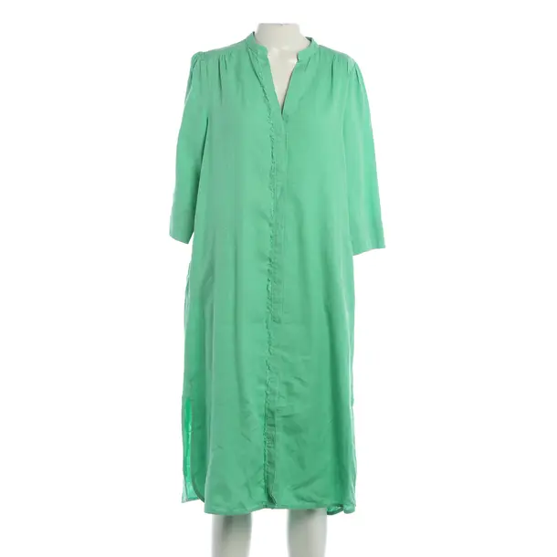 Dress, in Green, Linen, Riani