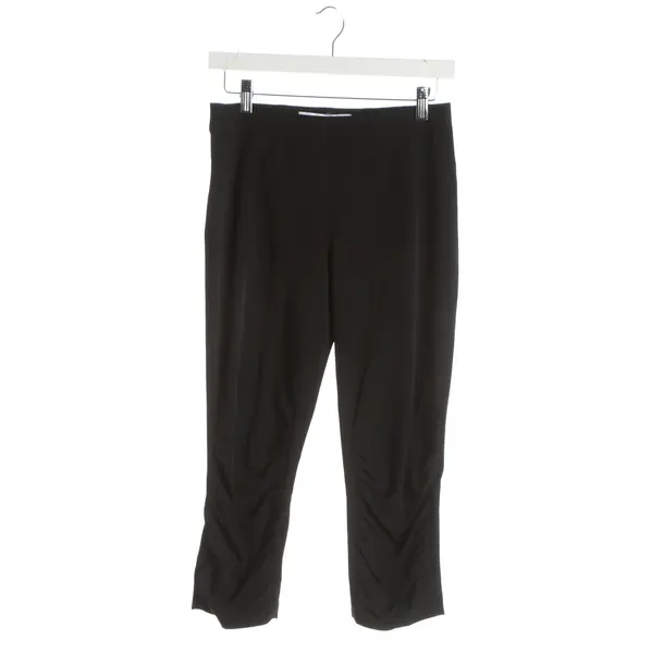 Pants, in Black, Cotton, Raffaello Rossi