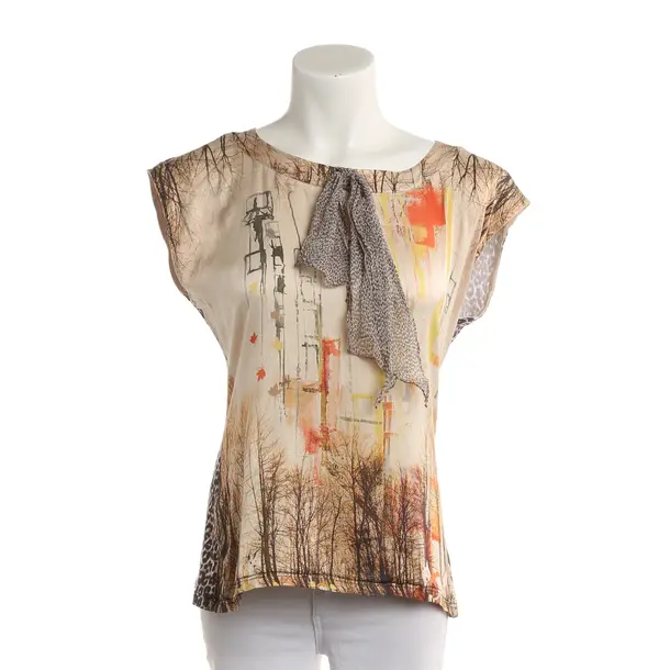 Top, in Multicolored, Silk, Marc Cain
