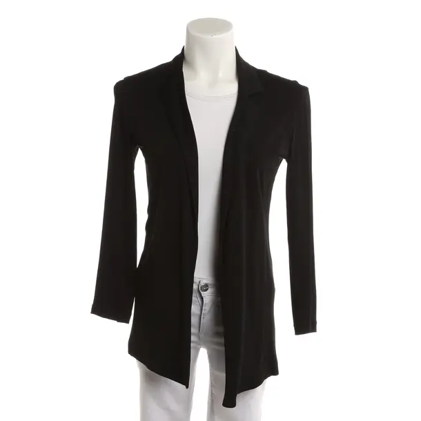 Cardigan, in Black, Cotton, Marc Cain