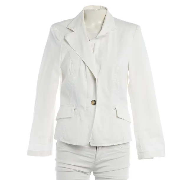 Blazer, in White, Cotton, Marc Cain Sports