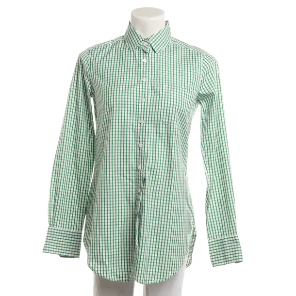 Blouse, in Green, Cotton, Bogner