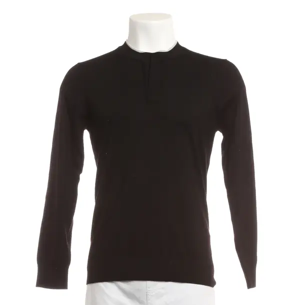 Jumper, in Black, Cotton, Loro Piana