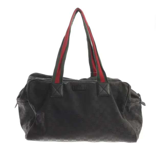 Duffle Bag, in Black, Polyester, Gucci