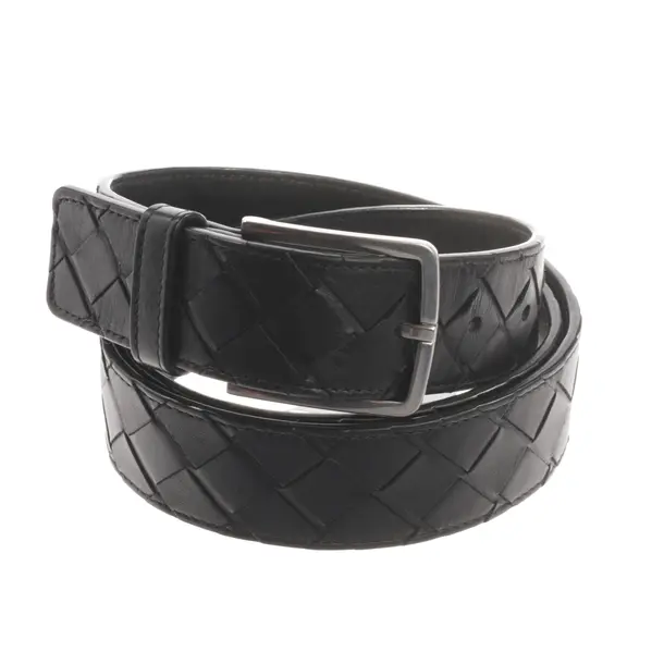 Belt, in Black, Leather, Bottega Veneta