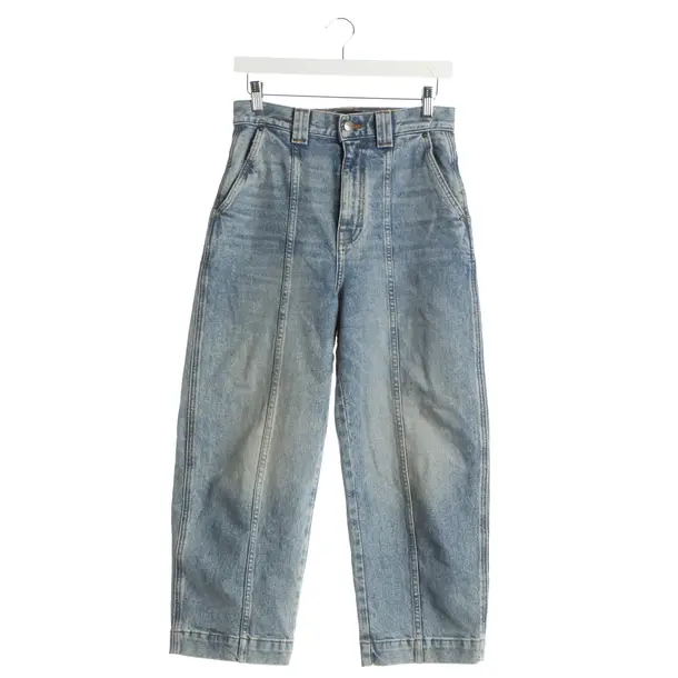 Jeans Slim Fit, in Blau, Baumwolle, Khaite