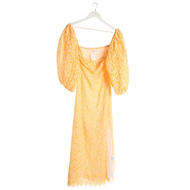 Kleid, in Orange, Baumwolle, Sundress