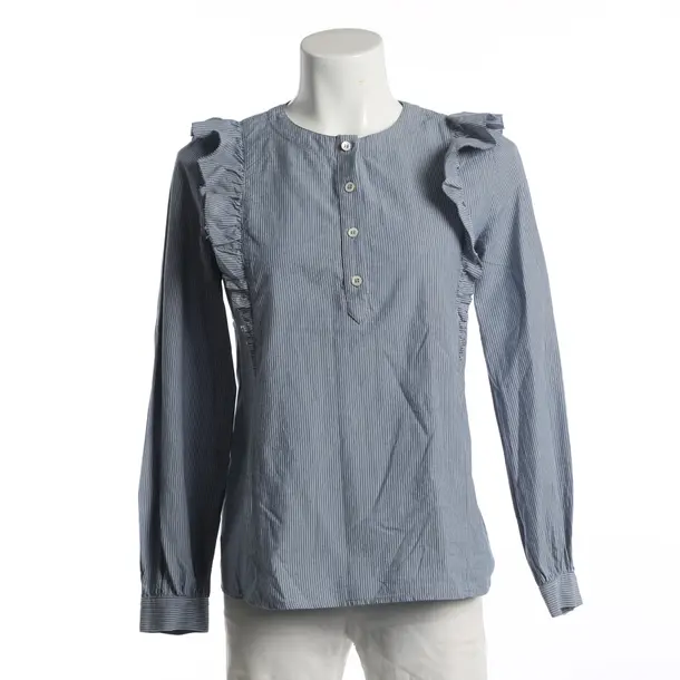 Bluse, in Hellblau, Baumwolle, A.P.C