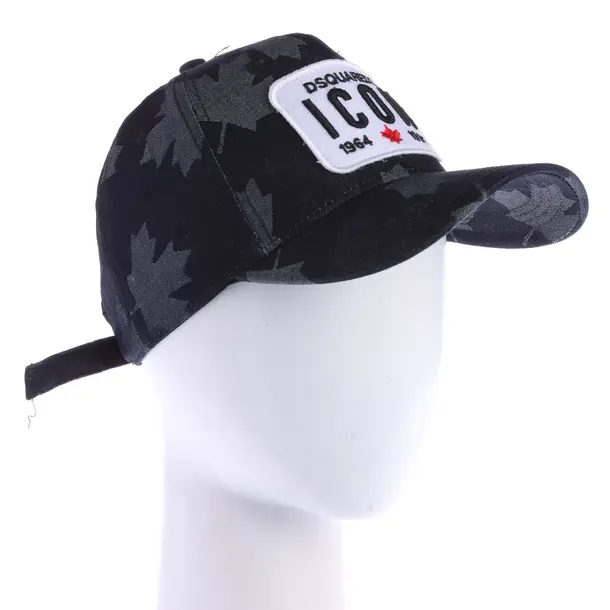 Cap, in Dark Gray, Cotton, Dsquared