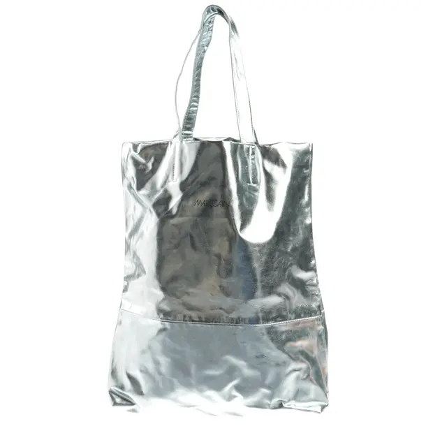 Shopper Bag, in Light Blue, Leather, Marc Cain