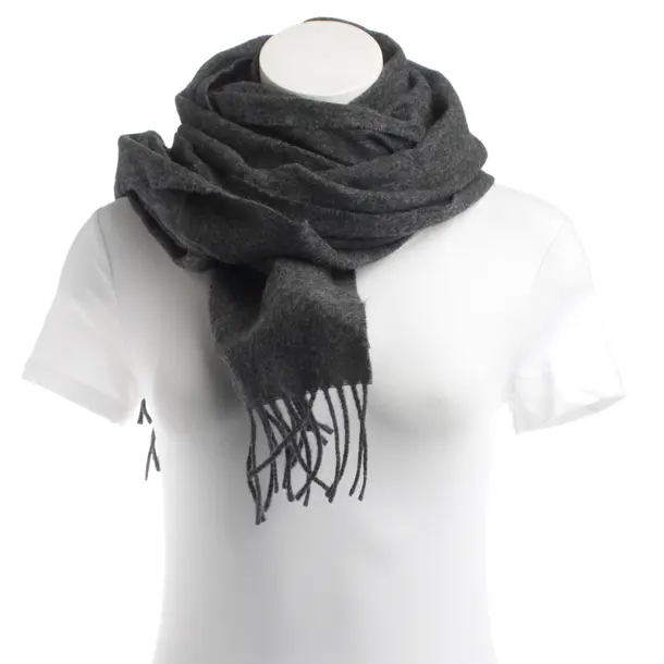 Schal, in Grau, Wolle, Comme des Garcons