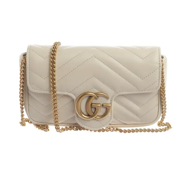 Borsa da sera, in Beige, Pelle, Gucci