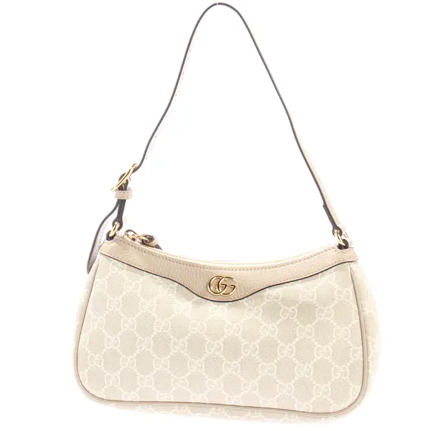 Shoulder Bag, in Beige, Leather, Gucci