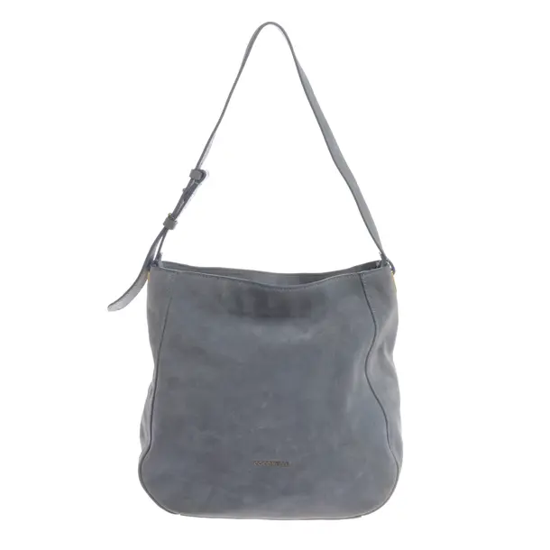 Shoulder Bag, in Light Blue, Leather, Coccinelle