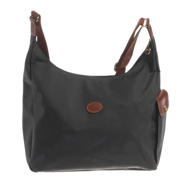 Shoulder Bag, in Gray, Polyamide, Longchamp
