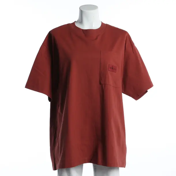 T-Shirt, in Red, Cotton, Calvin Klein