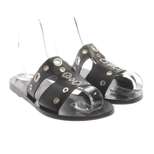 Sandals, in Black, Ancient Greek Sandals
