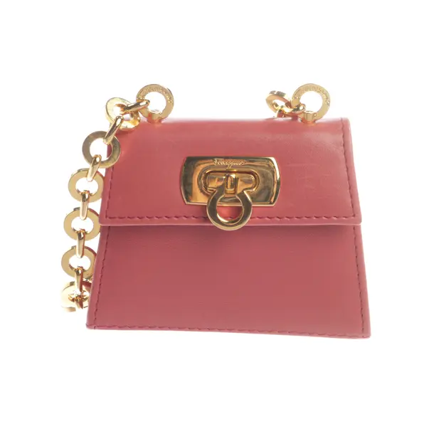 Abendtasche, in Hellrot, Leder, Salvatore Ferragamo