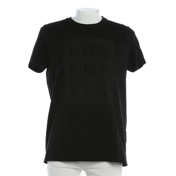 T-Shirt, in Schwarz, Baumwolle, Karl Lagerfeld