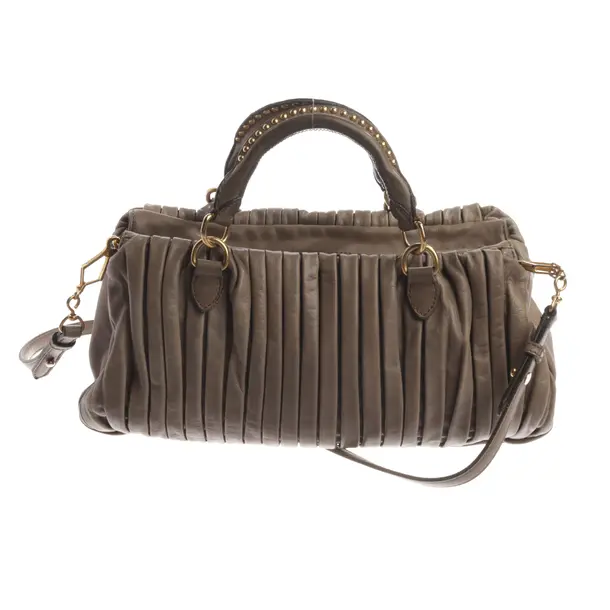 Handbag, in Brown, Leder, Miu Miu