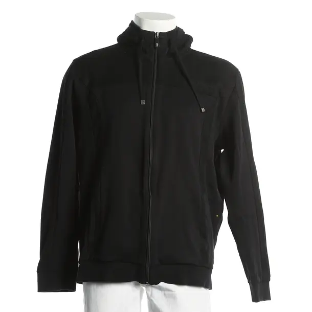 Sweatjacke, in Schwarz, Baumwolle, Hugo Boss Green