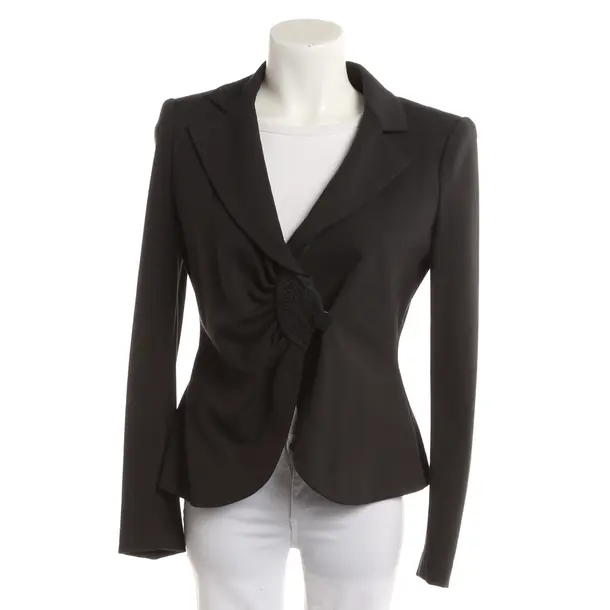 Blazer, in Schwarz, Viskose, Armani Collezioni