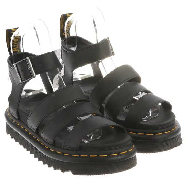 Sandals, in Black, Dr. Martens
