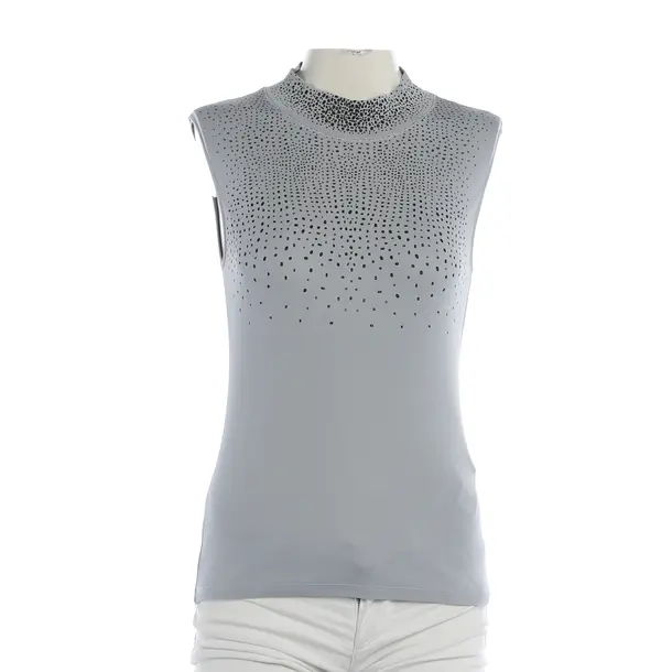 Top, in Light Gray, Cotton, Marc Cain