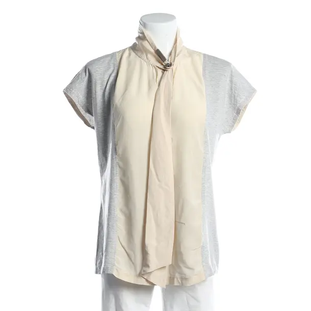 Shirt, in Light Gray, Cotton, Fabiana Filippi